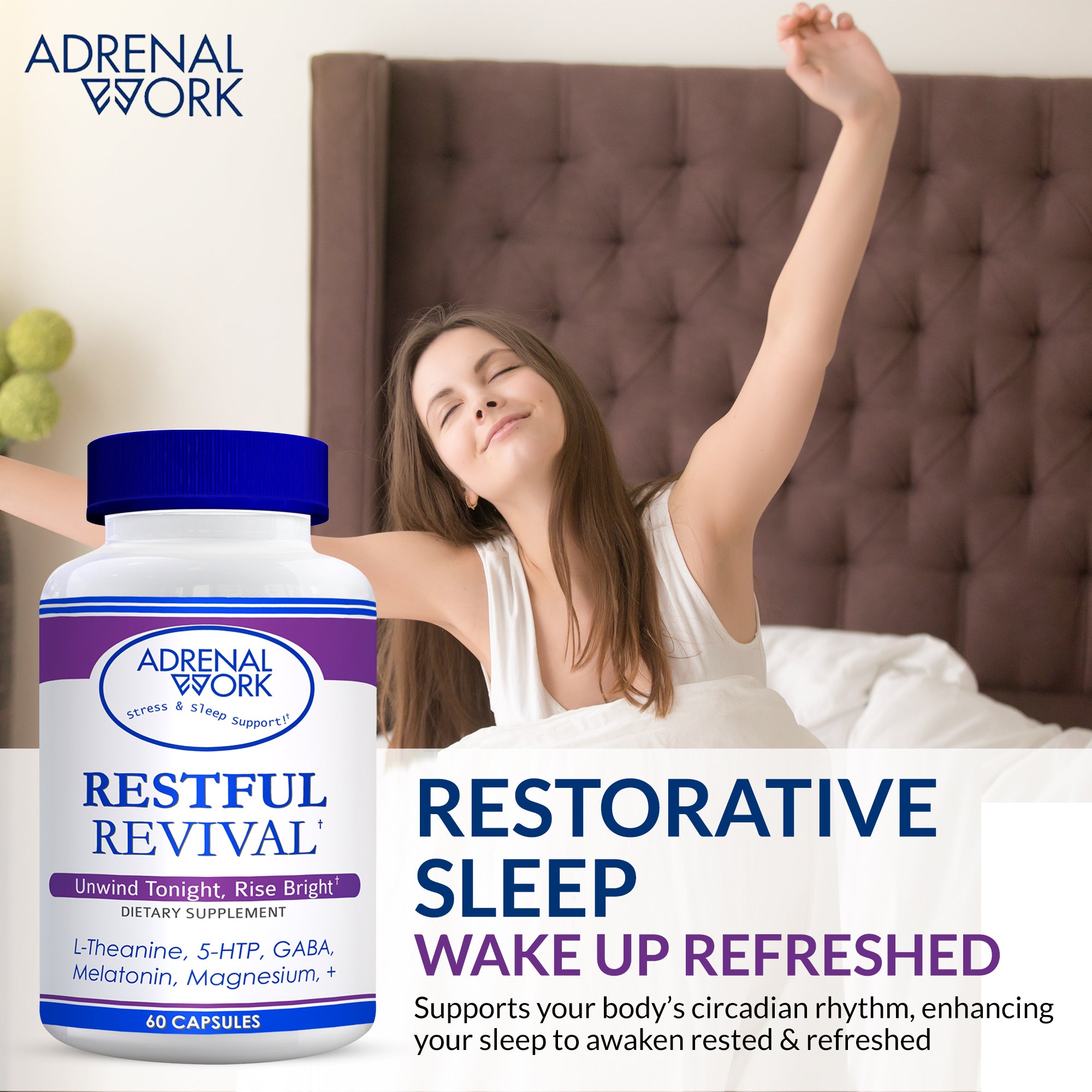 Restful Revival - Premium Stress and Sleep Support